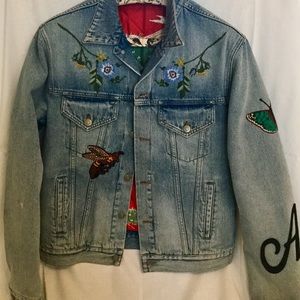 Gucci L’aveugle Denim Jacket